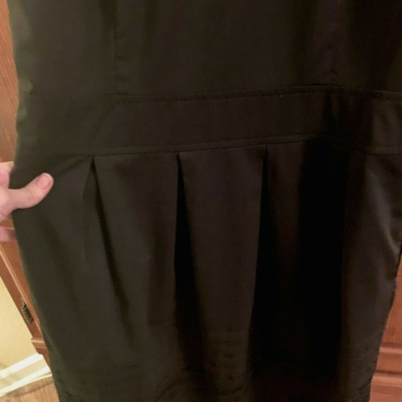 Unbranded | Little Black Dress Sleeveless with Lace Accents | Size L - Picture 10 of 12